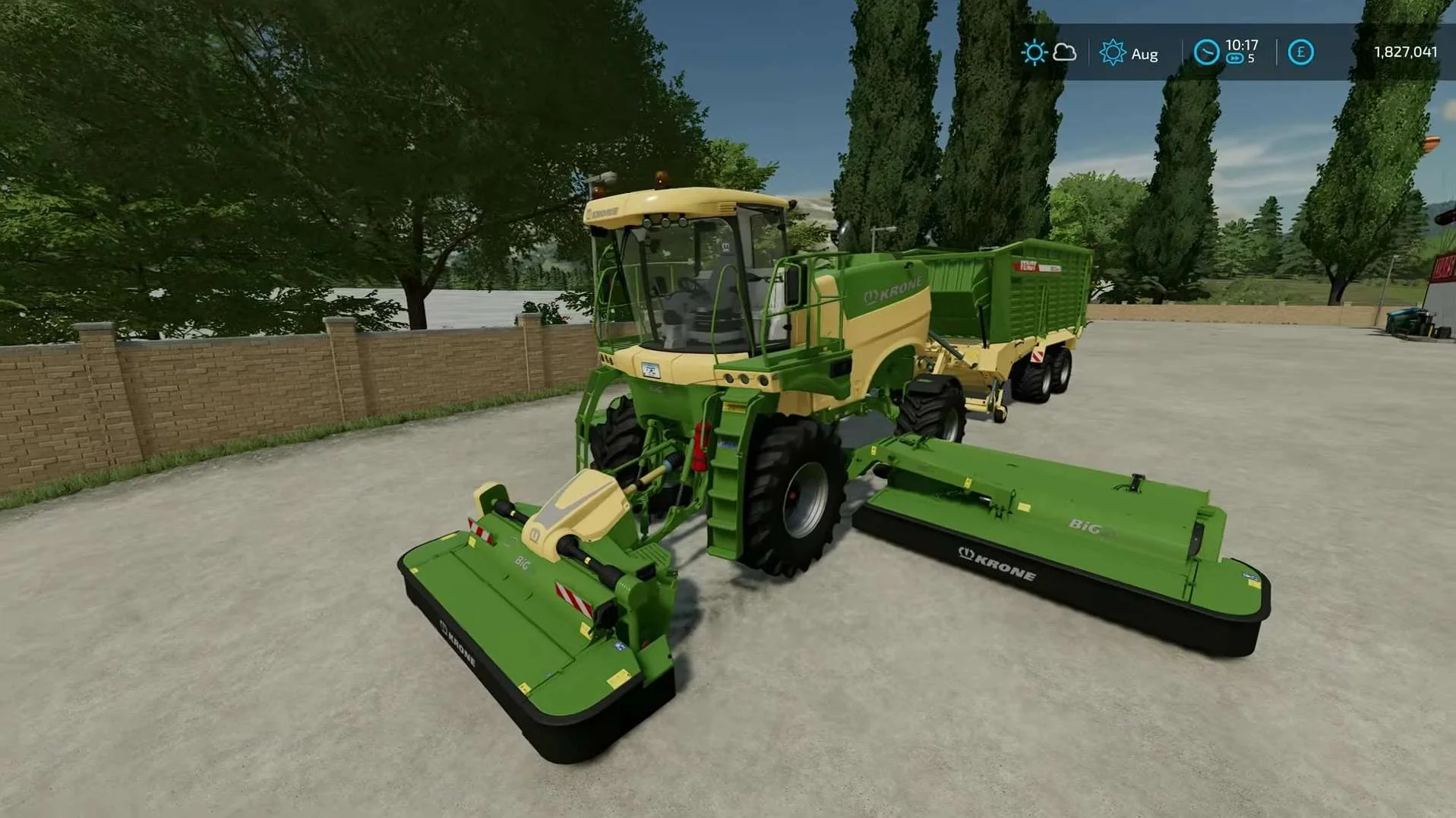 Krone BigM450 & Tigo XR75D v1.0 FS22 FS22 Mod Free Download