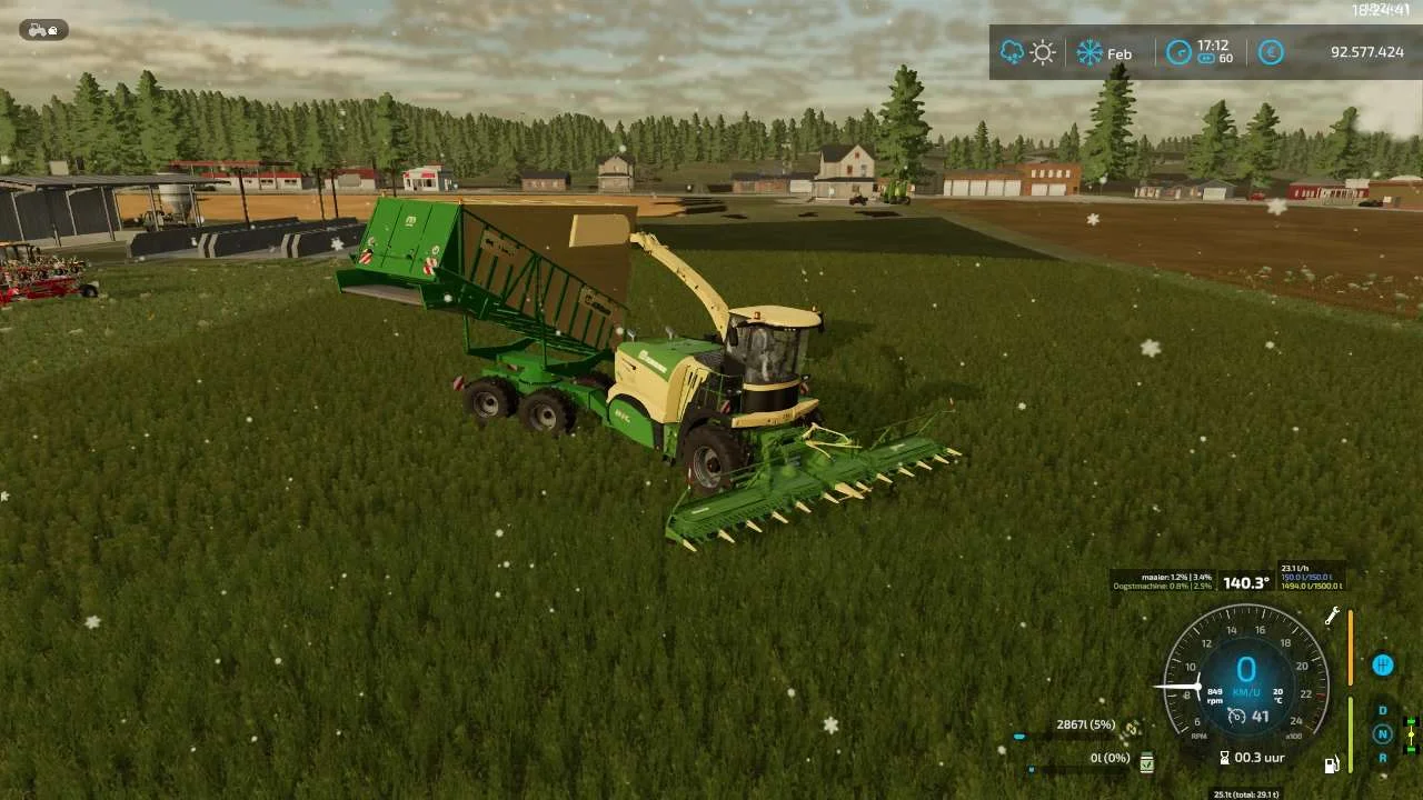 Krone BigX 1180 Gargo v1.0.0.1 FS22 FS22 Mod Free Download