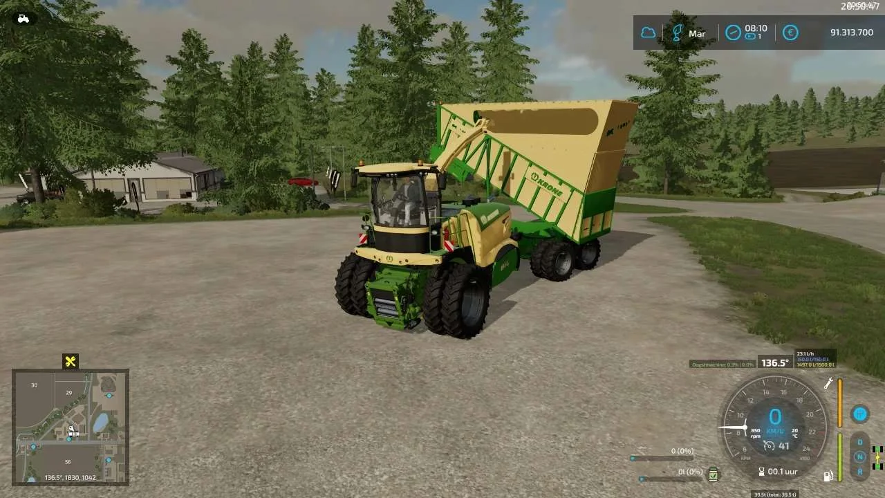Krone BigX 1180 Gargo v1.0.2.1 FS22 FS22 Mod Free Download