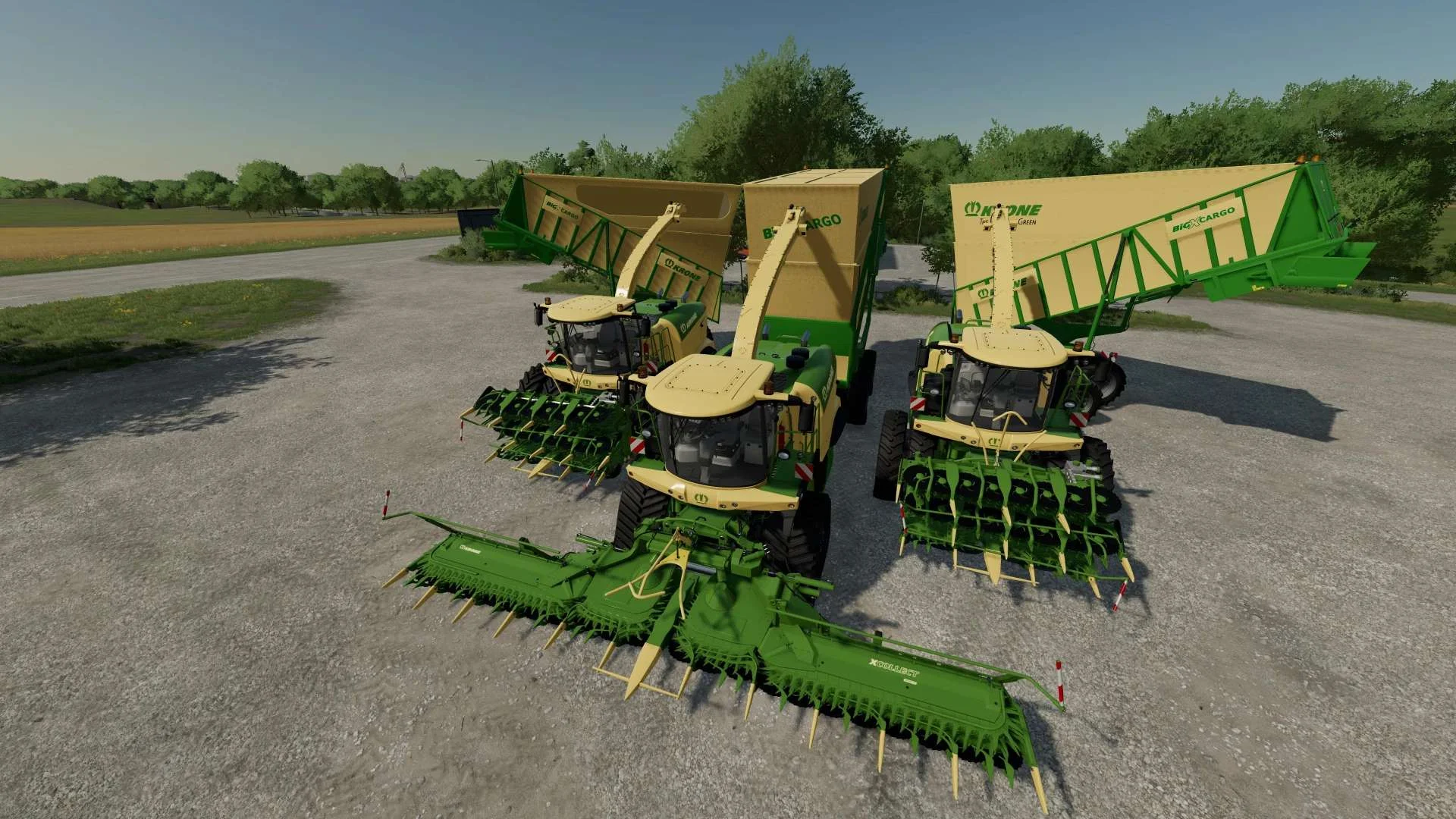 KRONE BIGX 1180 GARGO V1.0.4.4 FS22 FS22 Mod Free Download