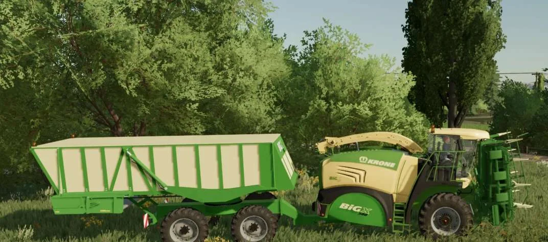 Krone BiGX 580 Cargo v1.0 FS22 FS22 Mod Free Download