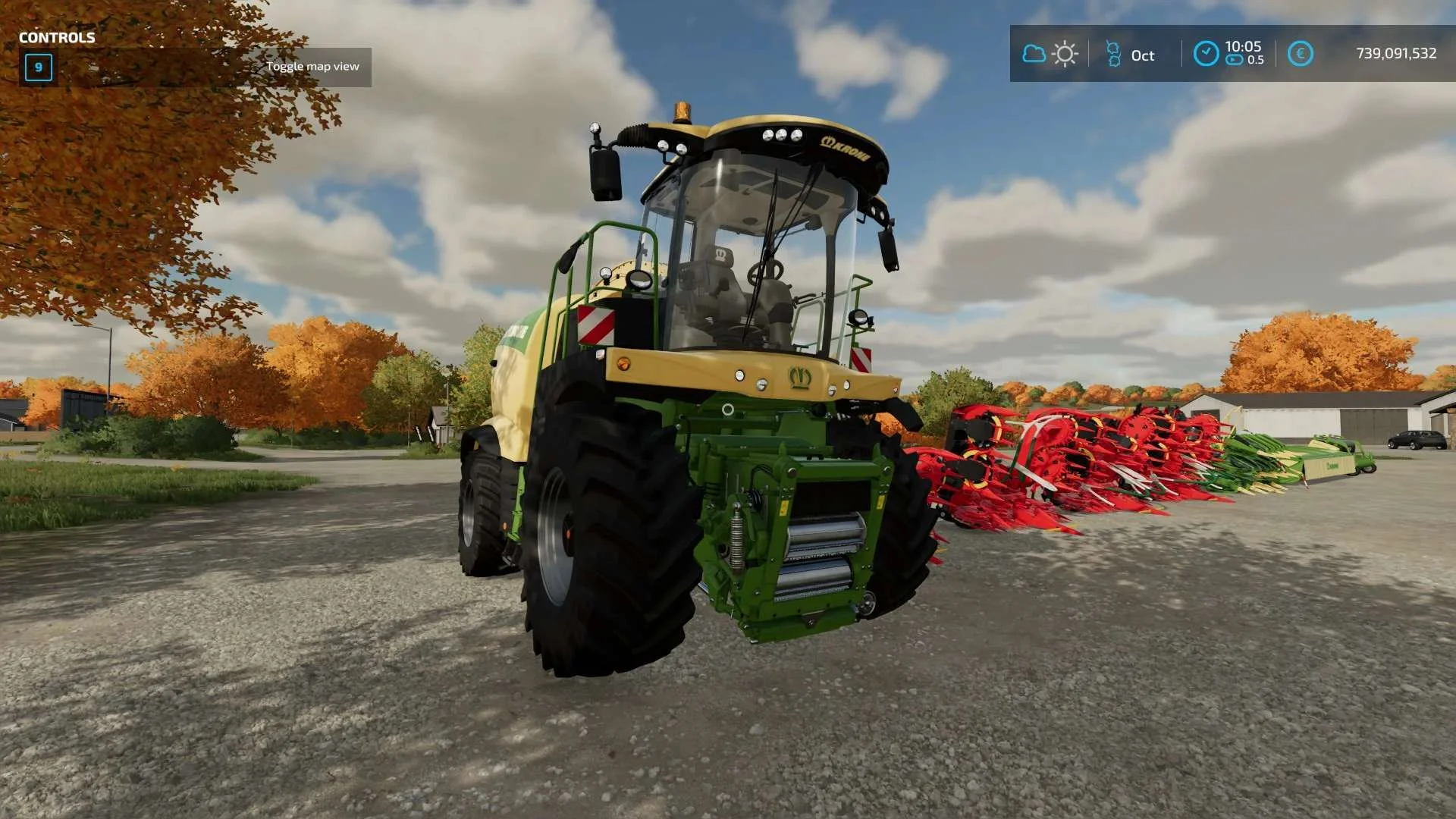 Krone Heacksler Big X 1180 v1.0.1 FS22 FS22 Mod Free Download