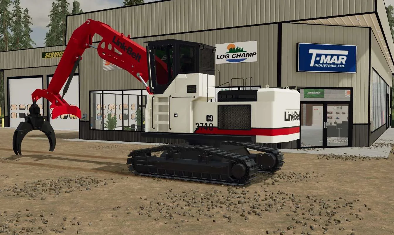 Link Belt 3740 v1.0 FS22 FS22 Mod Free Download