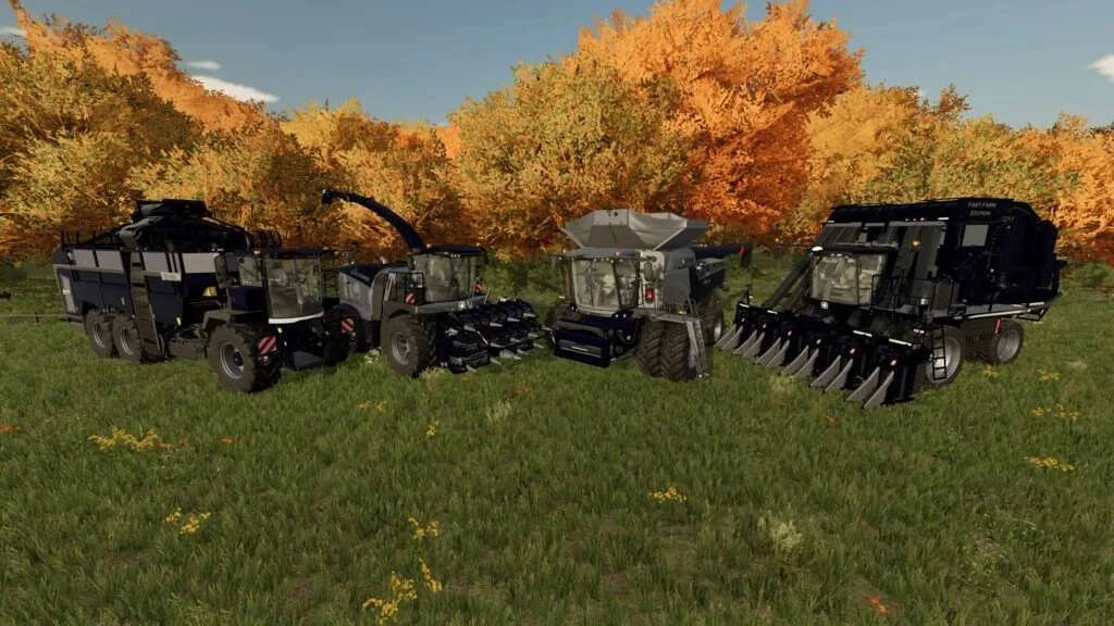 Lizard Colossus Harvesters Pack v5.0 FS22 FS22 Mod Free Download