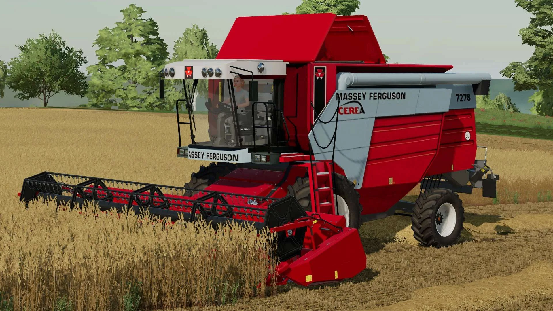 Massey Ferguson 7278 Cerea v1.0 FS22 FS22 Mod Free Download