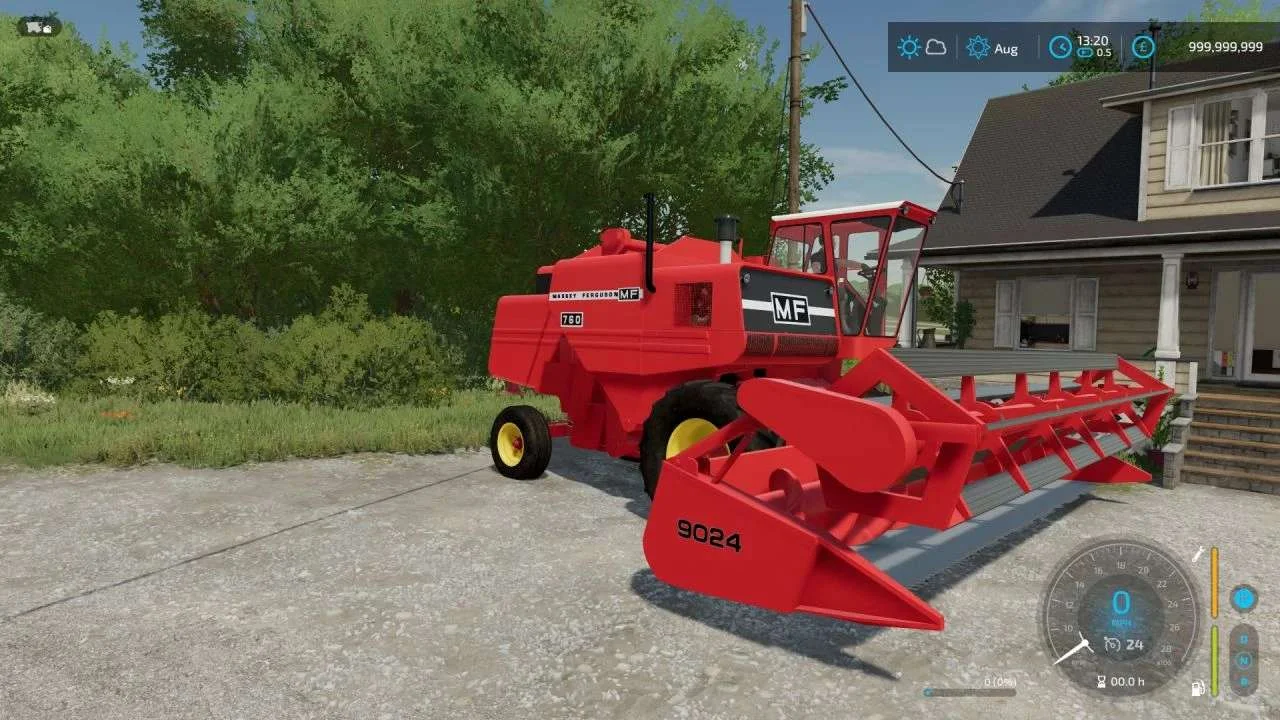 Massey Ferguson 760 v1.0 FS22 FS22 Mod Free Download