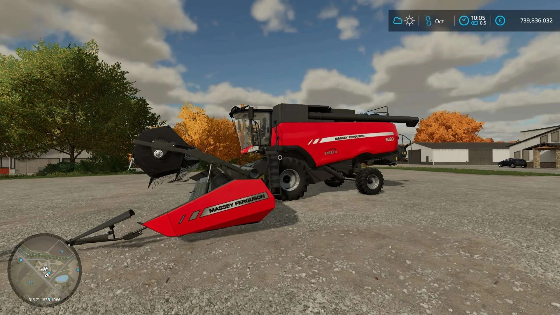 Massey Ferguson 9380 Delta v1.0 FS22 FS22 Mod Free Download