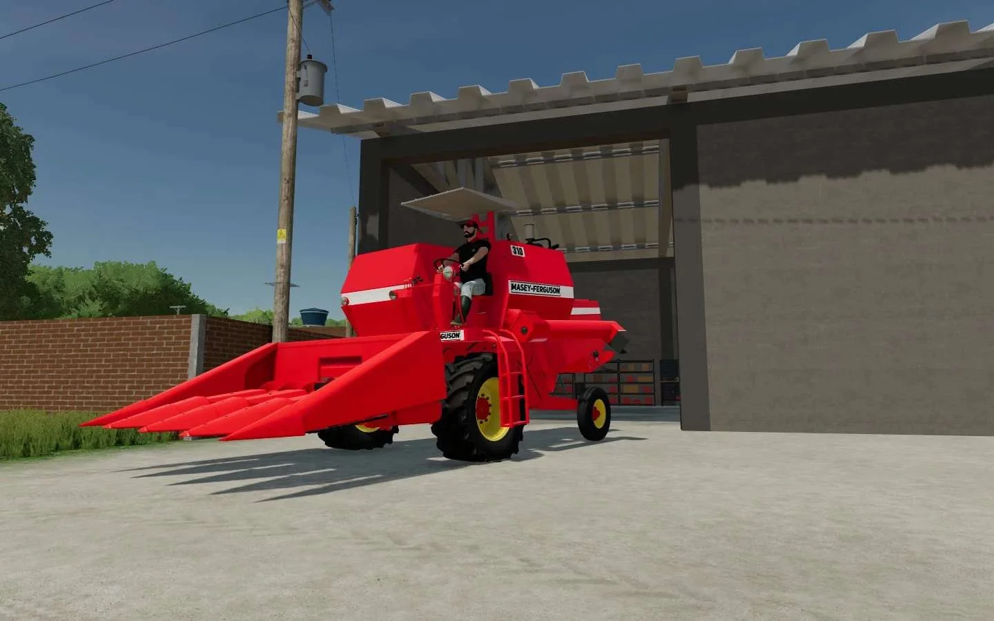 Massey Fergusson 310 v1.0 FS22 FS22 Mod Free Download