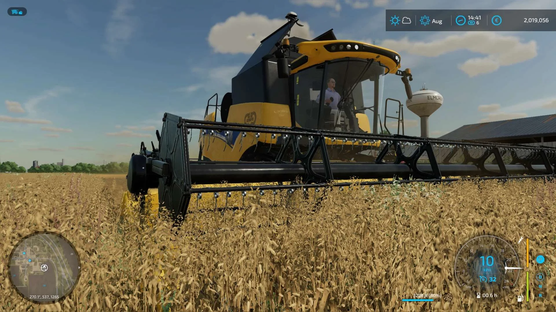 New Holland CH 7.70 v1.0 FS22 FS22 Mod Free Download
