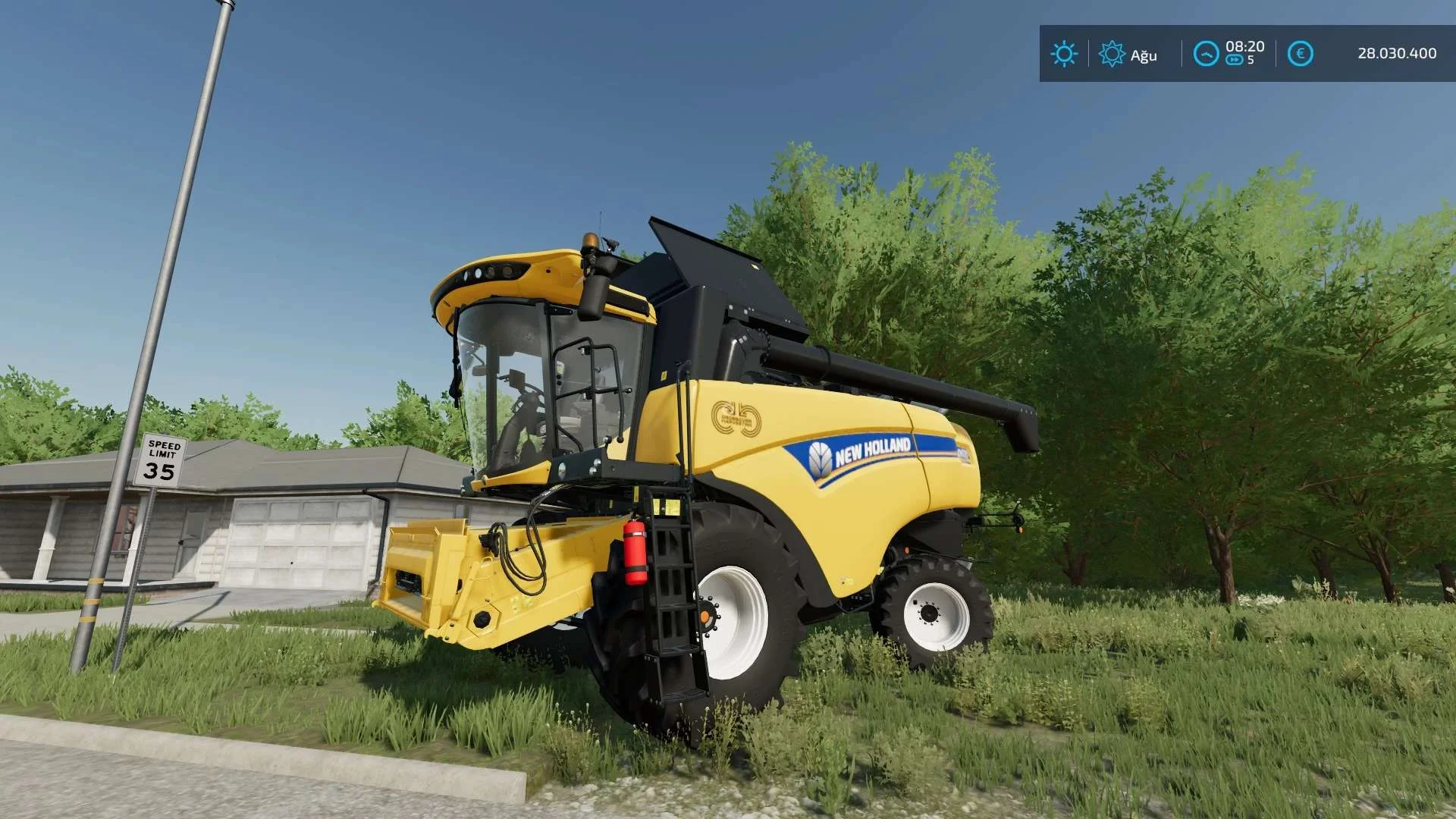 NEW HOLLAND CH 7.70 V6.0 FS22 FS22 Mod Free Download