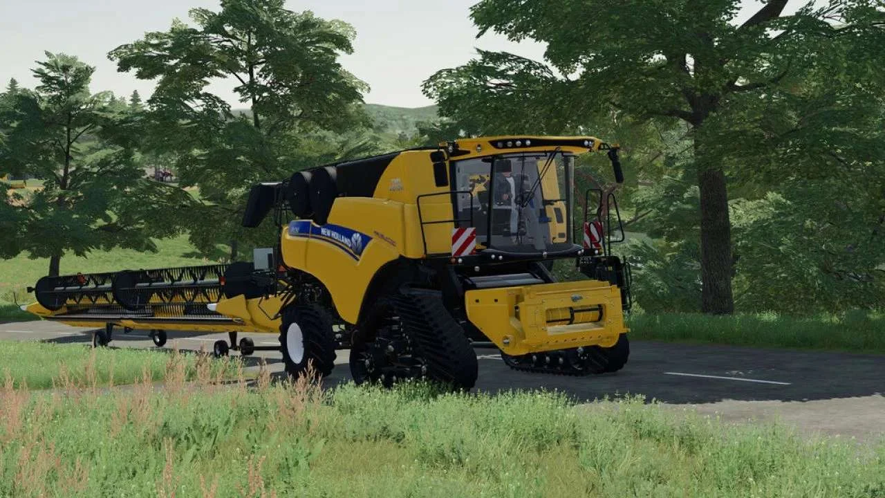 New Holland CR 10.90 Modded v1.0 FS22 FS22 Mod Free Download