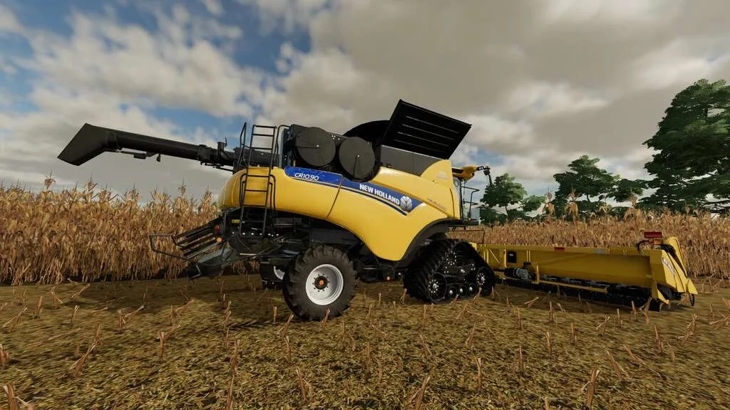New Holland CR 10.90 Revelation v1.0 FS22 FS22 Mod Free Download