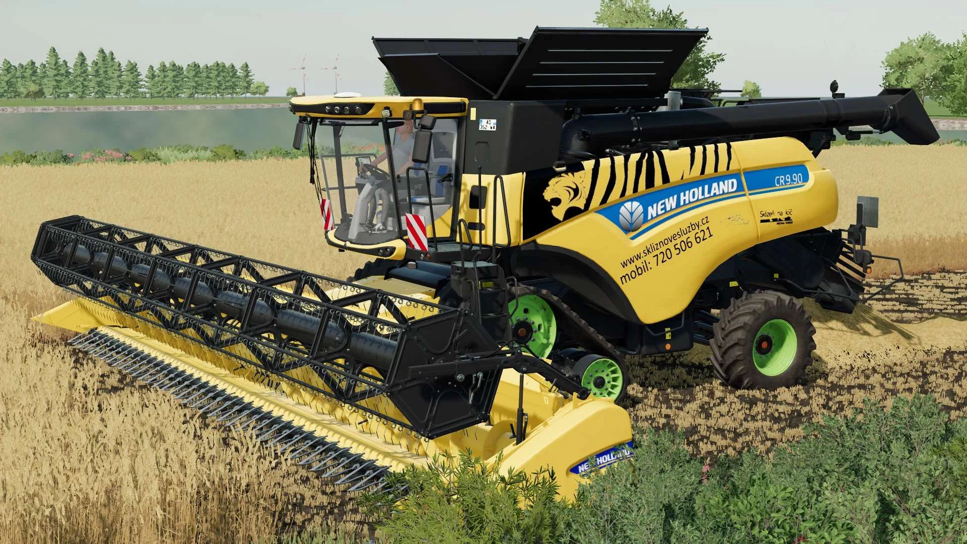 New Holland CR 6.90/10.90 v1.0 FS22 FS22 Mod Free Download