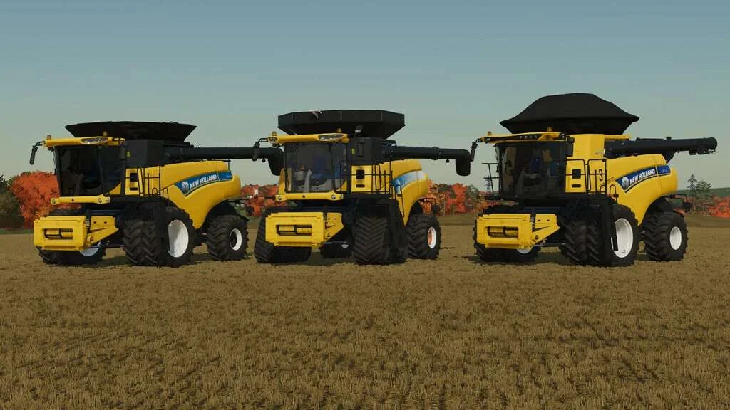 New Holland CR Intellisense And CR 9000 v2.0 FS22 FS22 Mod Free Download