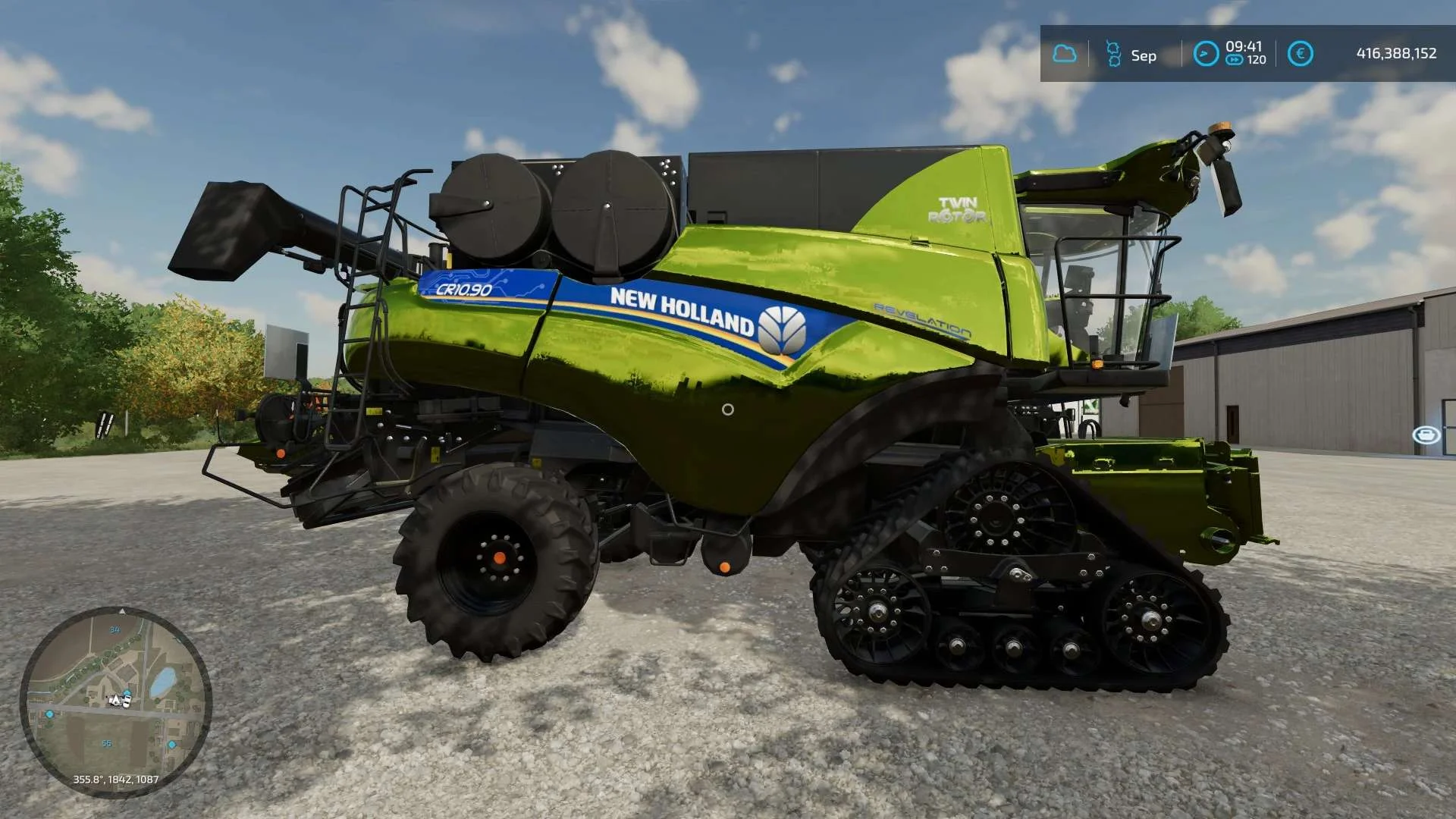 New Holland CR1090 Mod Pack MP v1.0 FS22 FS22 Mod Free Download