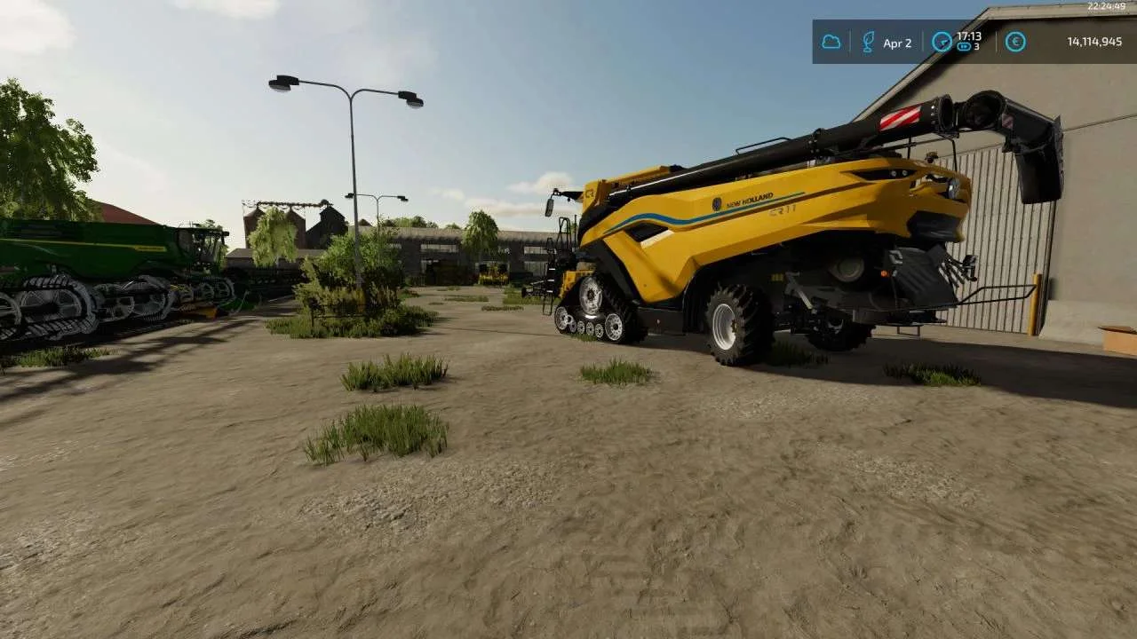 New Holland CR11 BETA v1.0 FS22 FS22 Mod Free Download