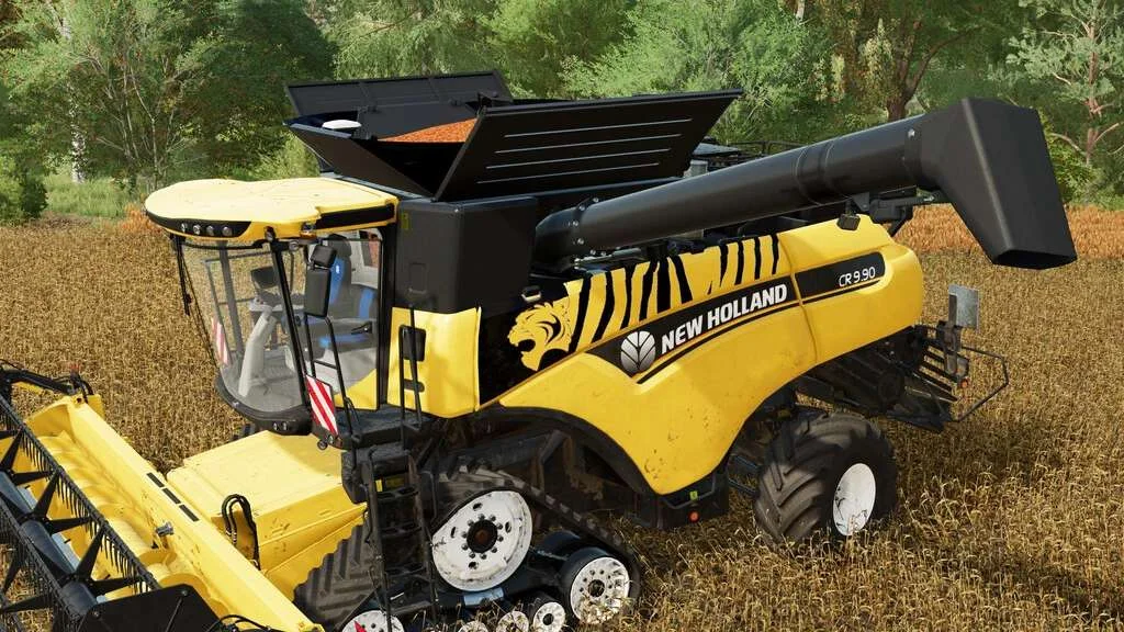 New Holland CR9.90 v1.0 FS22 FS22 Mod Free Download