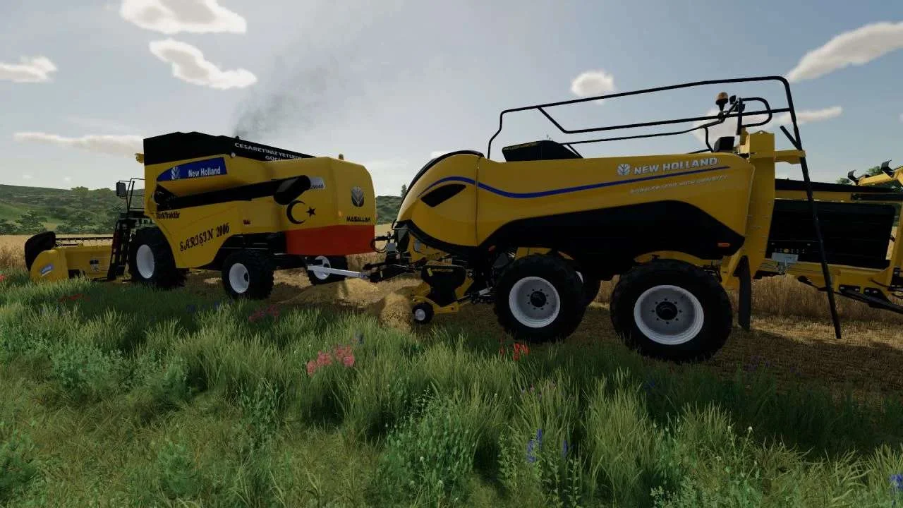 New Holland CS640 v3.0 FS22 FS22 Mod Free Download