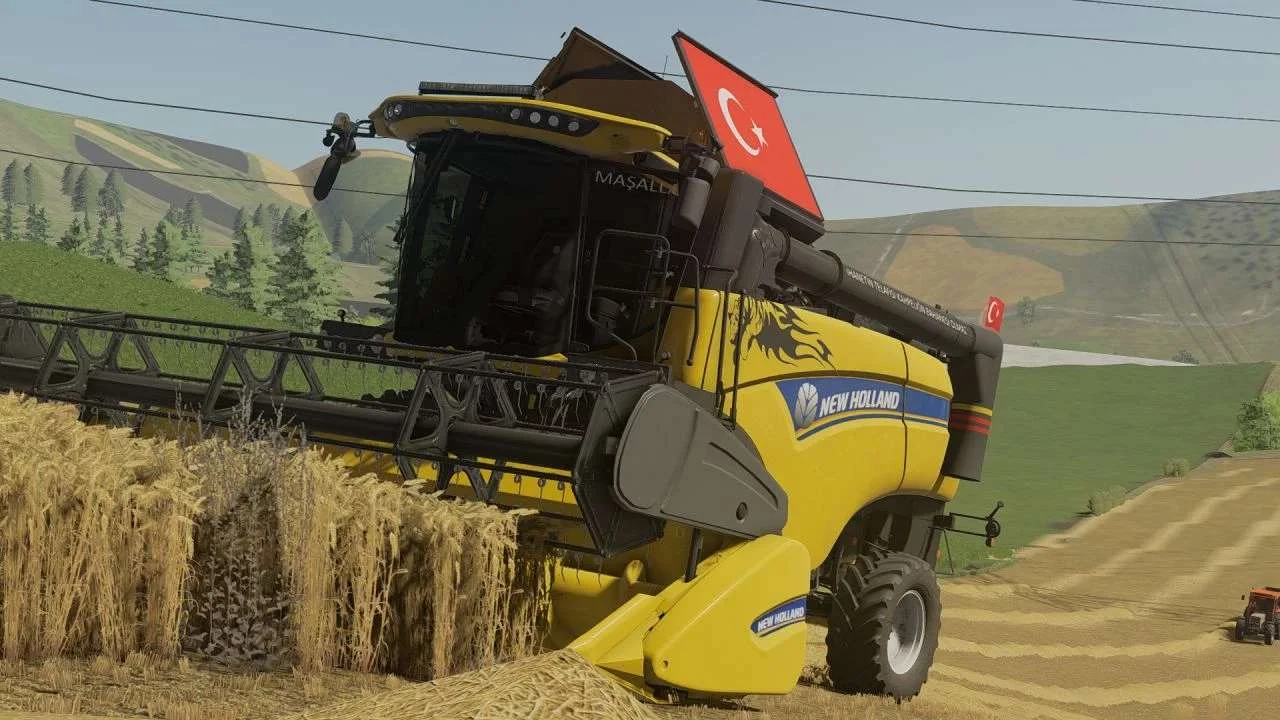 New Holland CX 5.80 v1.0 FS22 FS22 Mod Free Download