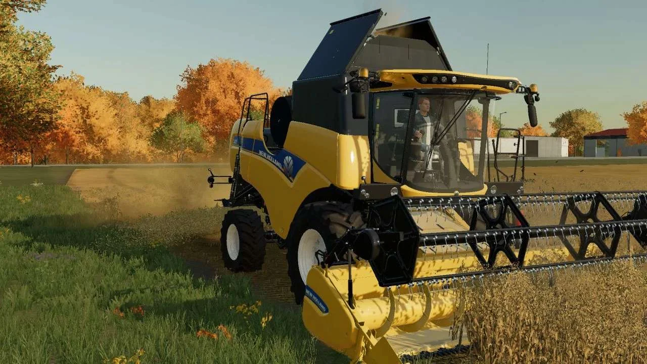 New Holland CX 6.80 v1.0 FS22 FS22 Mod Free Download