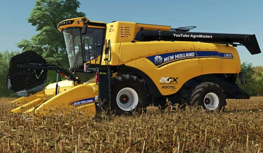 New Holland CX 8.70 – 8.90 EDIT v1.0 FS22 FS22 Mod Free Download