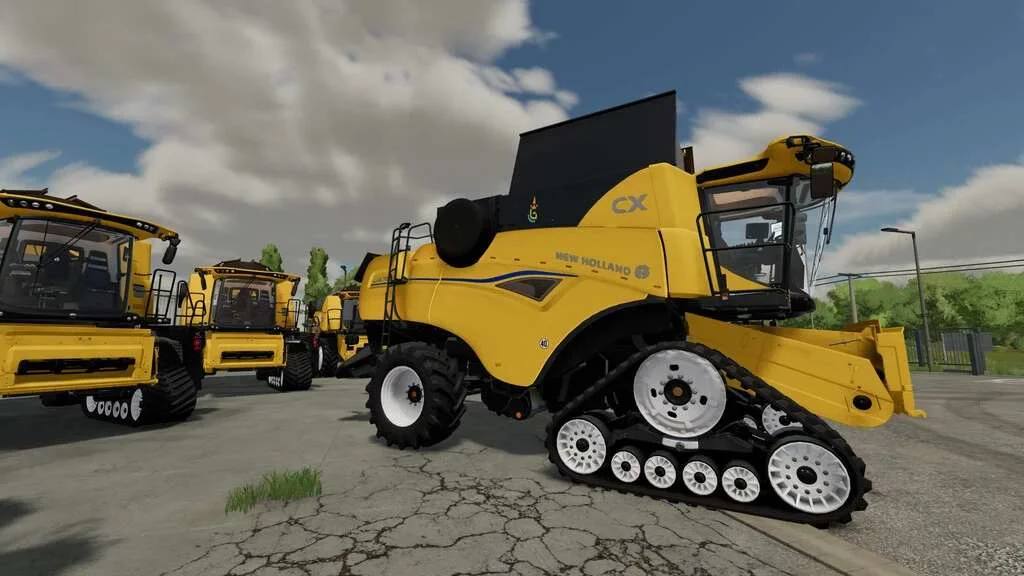 New Holland CX v1.0 FS22 FS22 Mod Free Download