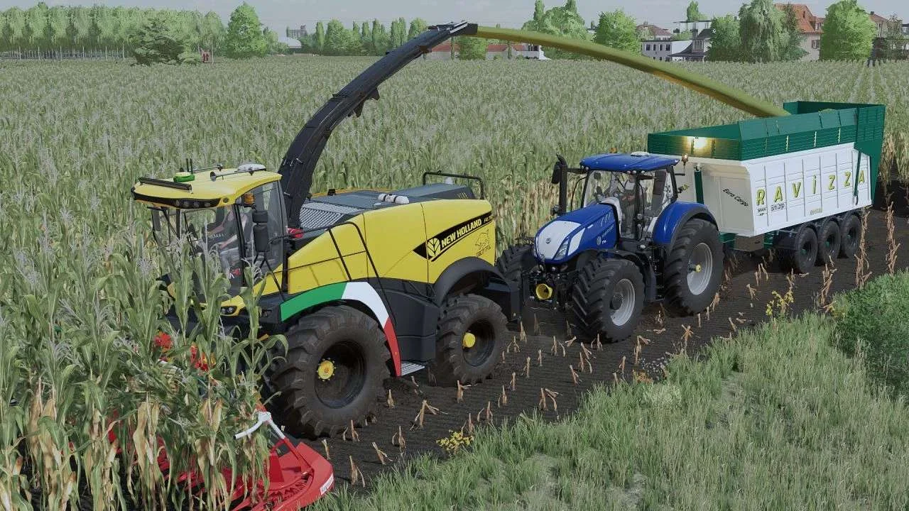 New Holland FR780 Custom v1.0 FS22 FS22 Mod Free Download