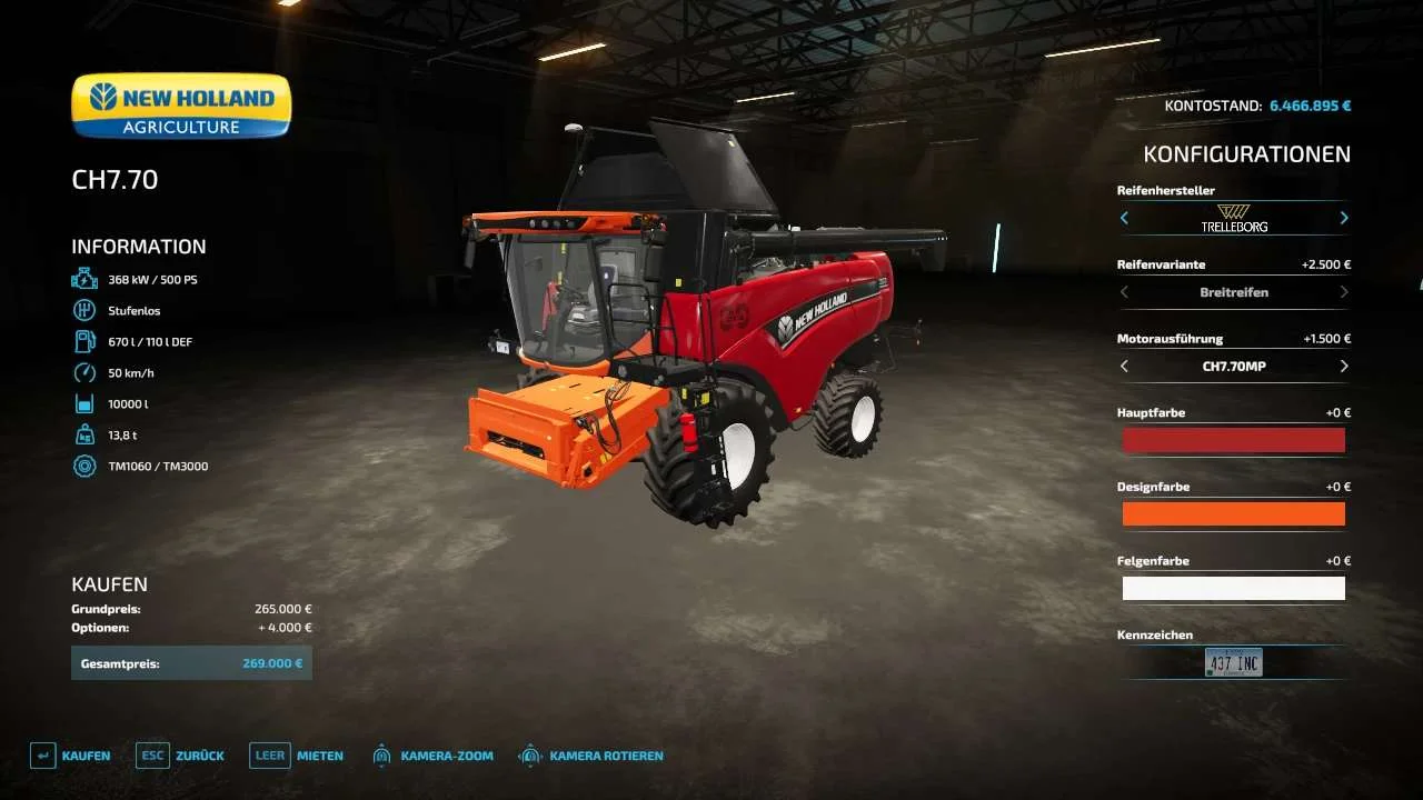 New Holland Pack v1.0 FS22 FS22 Mod Free Download