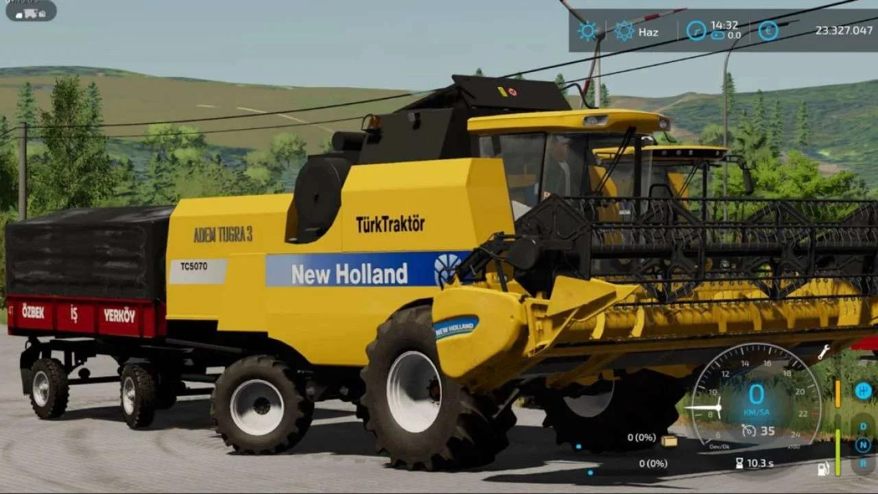 New Holland TC 5070 v1.0 FS22 FS22 Mod Free Download