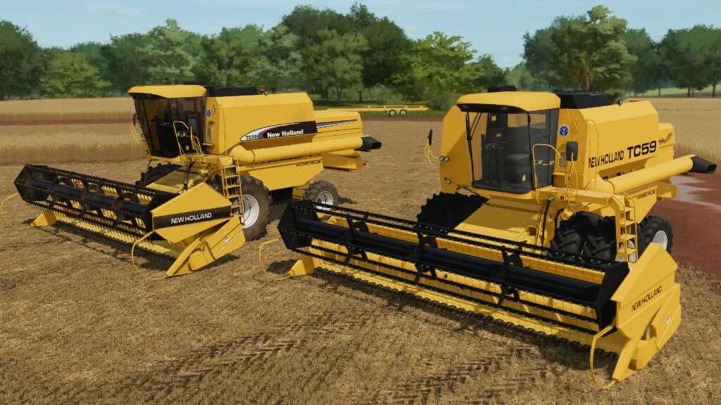 New Holland TC 59 v1.0 FS22 FS22 Mod Free Download
