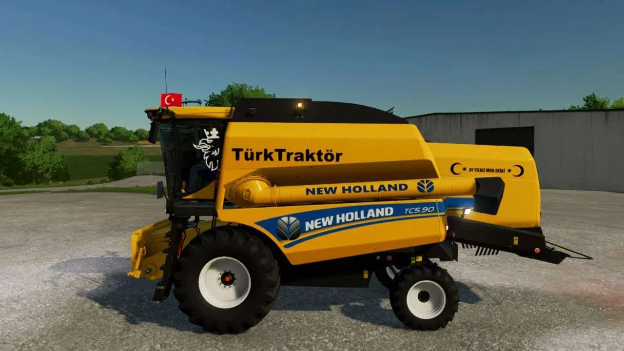 New Holland TC5.90 Edit v1.0 FS22 FS22 Mod Free Download