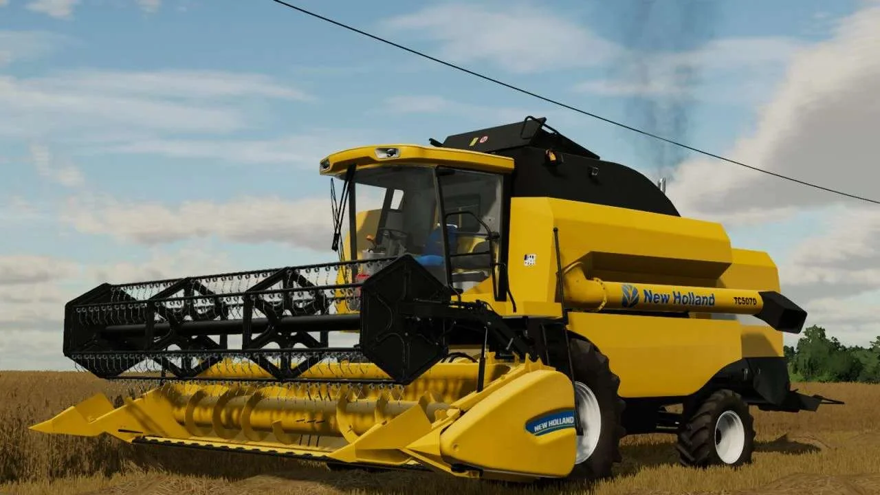 New Holland TC5000 Series v1.0 FS22 FS22 Mod Free Download