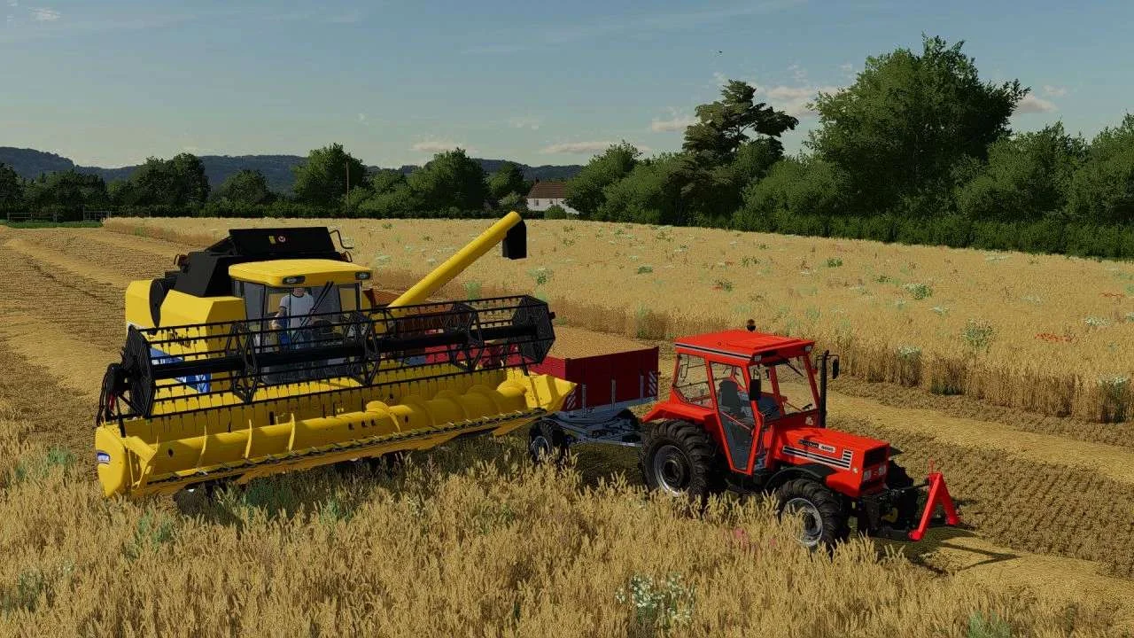 New Holland TC5000 v1.0 FS22 FS22 Mod Free Download