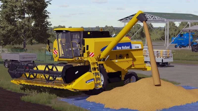 New Holland TC56 v2.0 FS22 FS22 Mod Free Download