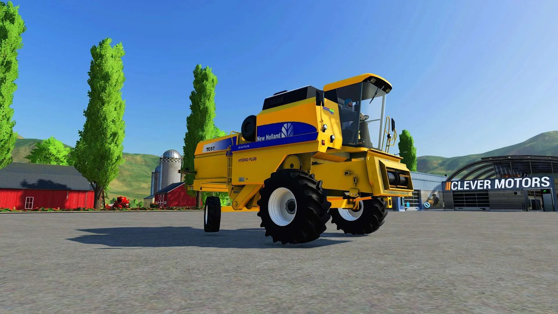 NEW HOLLAND TC57-EXITUS v1.0 FS22 FS22 Mod Free Download