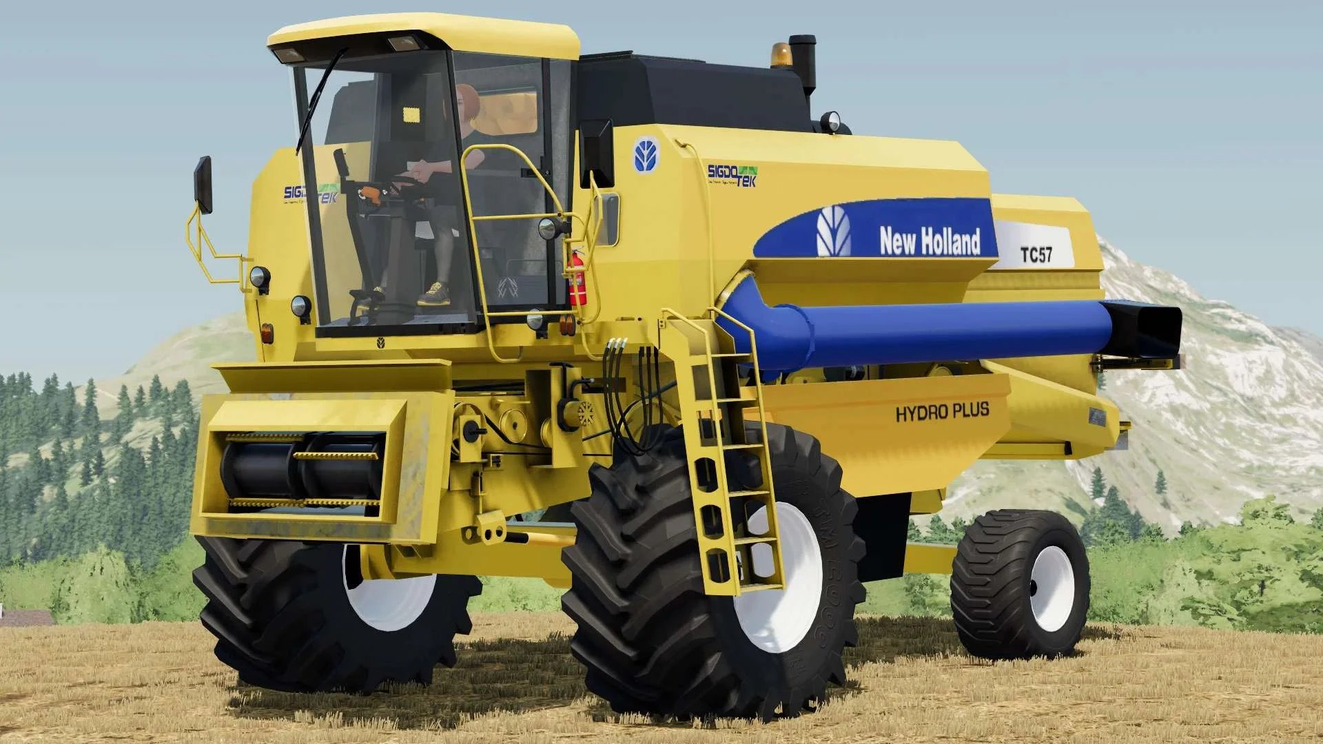New Holland TC57 Hydro Plus v1.0 FS22 FS22 Mod Free Download