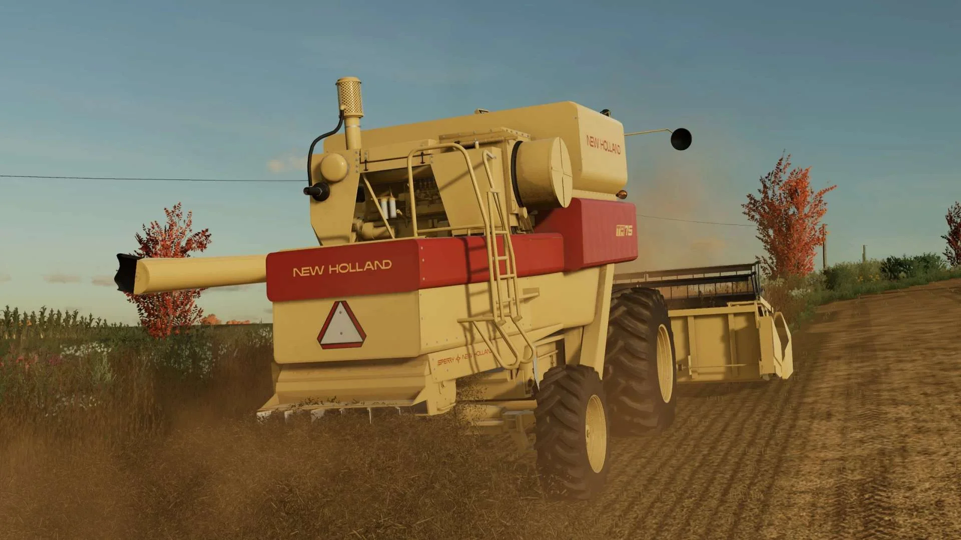 New Holland TR 5 Series v1.0 FS22 FS22 Mod Free Download