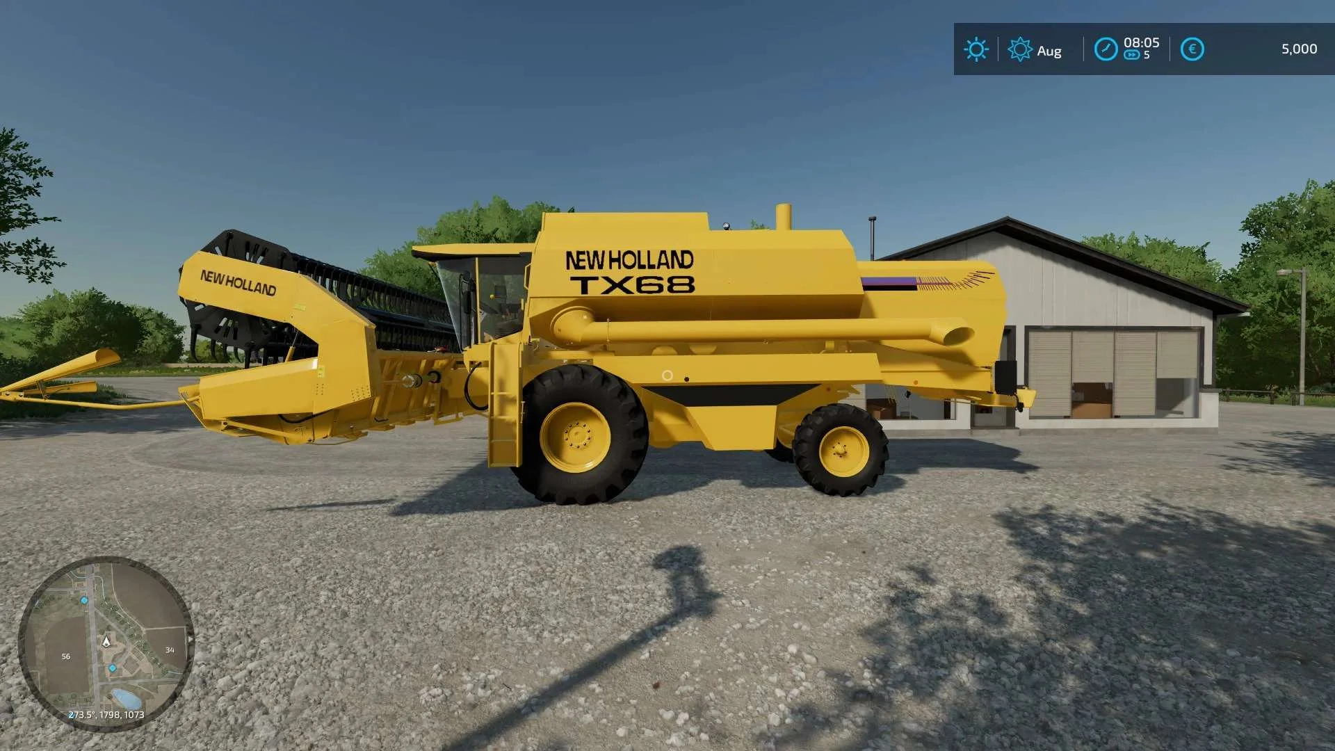 New Holland TX 68 v1.0.0.1 FS22 FS22 Mod Free Download