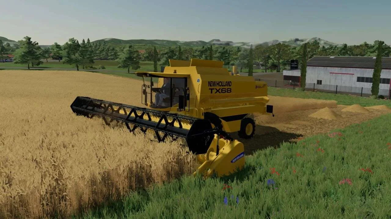 New Holland TX 68 v1.0 FS22 FS22 Mod Free Download