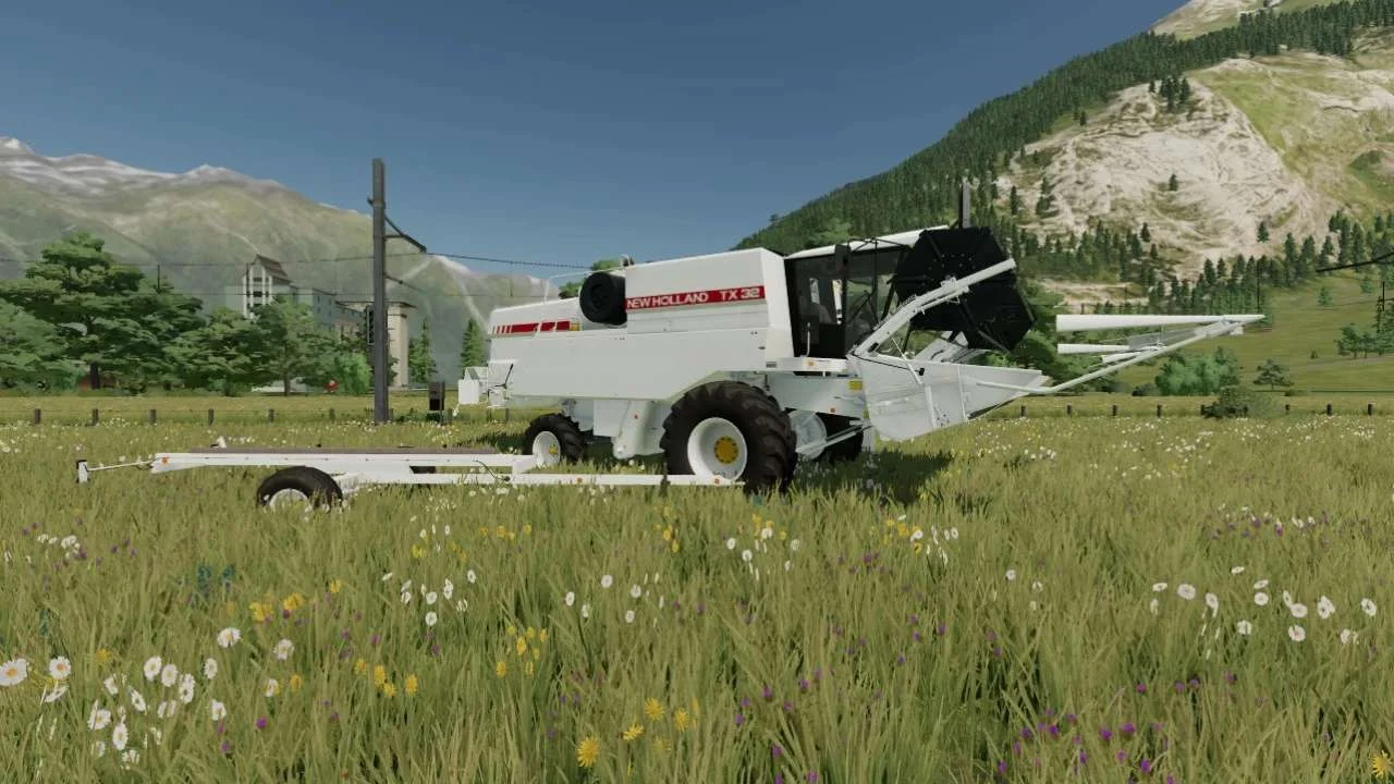 New Holland TX32 v1.0 FS22 FS22 Mod Free Download