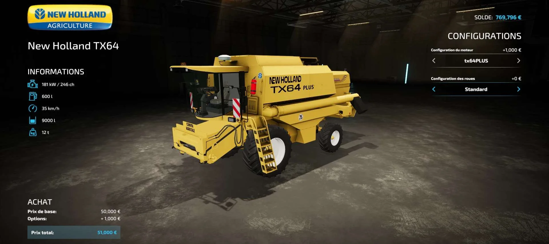 New holland TX64/ TX64 PLUS v1.0 FS22 FS22 Mod Free Download