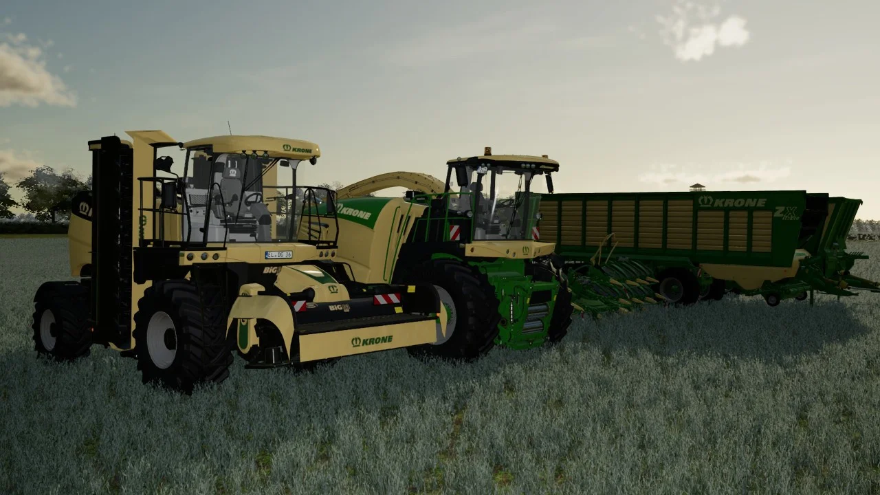 Pack Krone V2.2.4 FS22 Mod Free Download