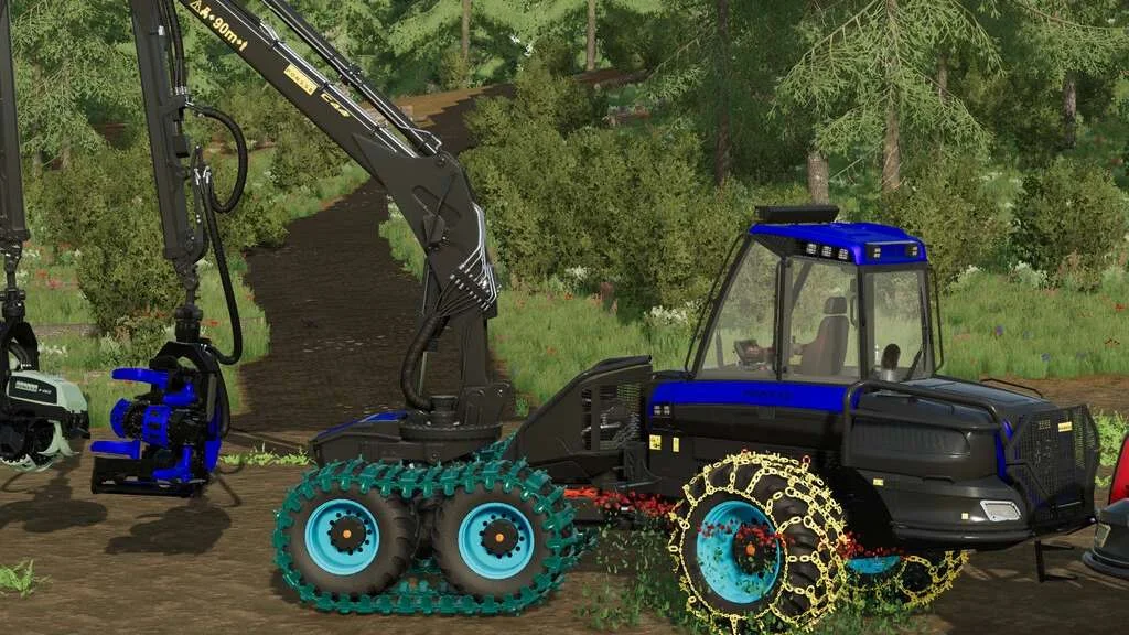 Ponsse Harvester Pack v1.0 FS22 FS22 Mod Free Download