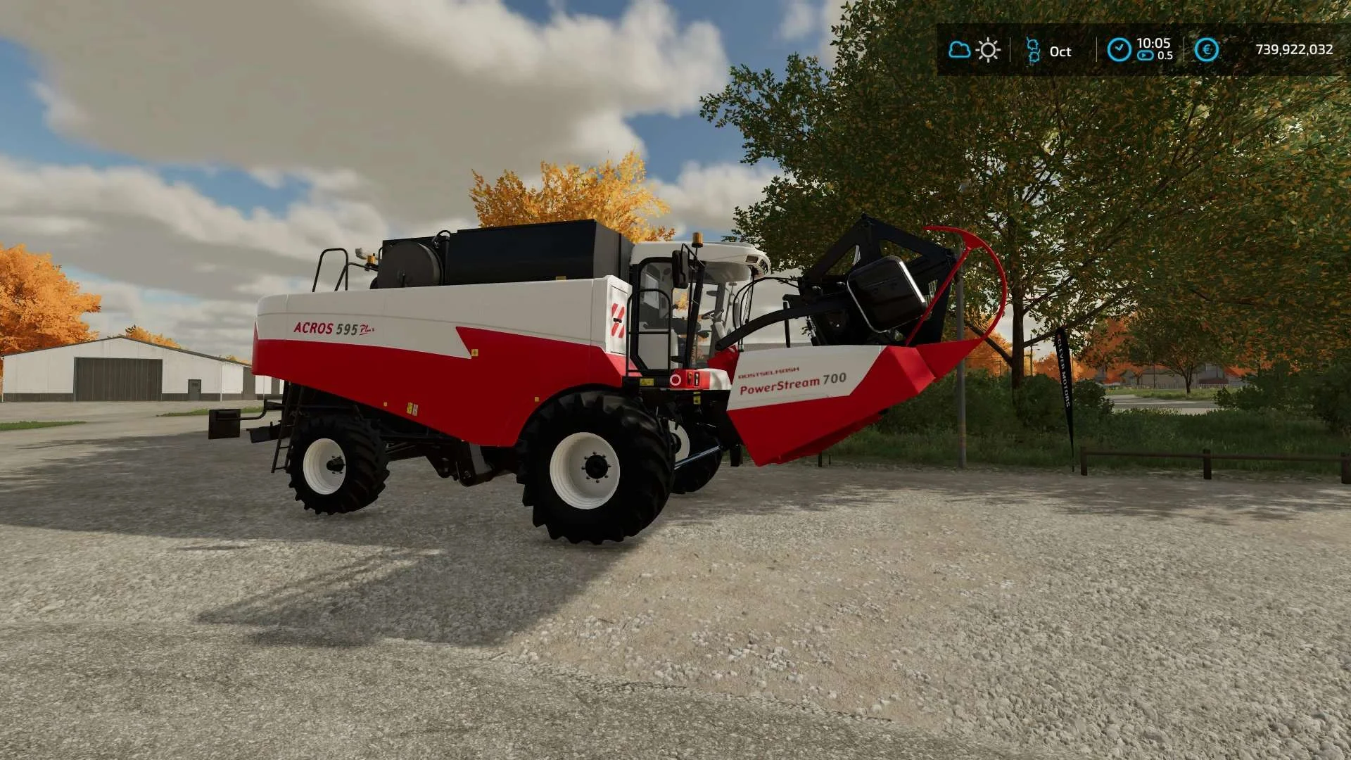 Rostselmash Acros 595 Plus v1.0.0.1 FS22 FS22 Mod Free Download