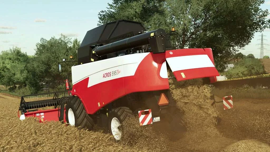 Rostselmash Acros 595 v2.1 FS22 FS22 Mod Free Download
