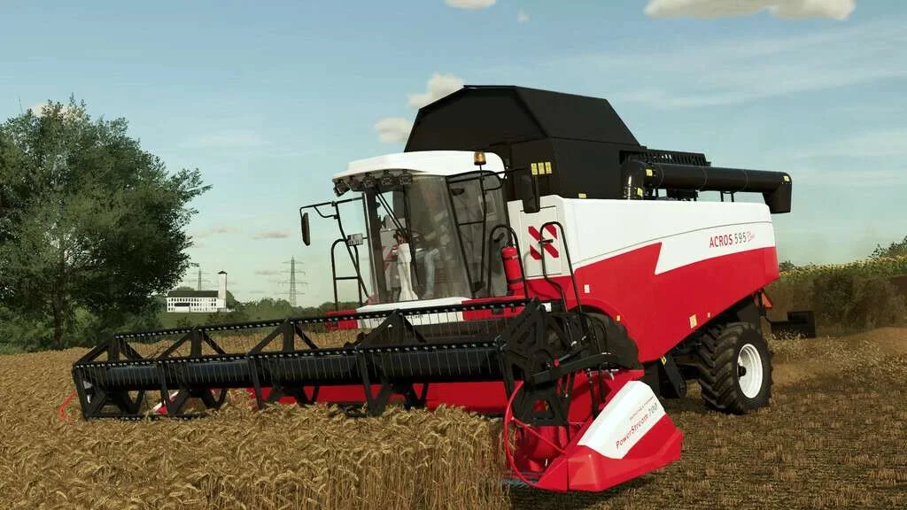 Rostselmash Acros 595 v2.3 FS22 FS22 Mod Free Download