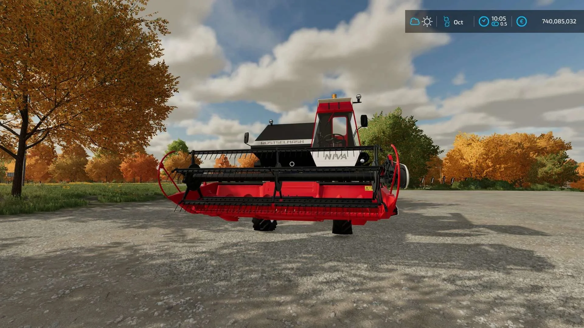 Rostselmash Niva Effect v1.0 FS22 FS22 Mod Free Download