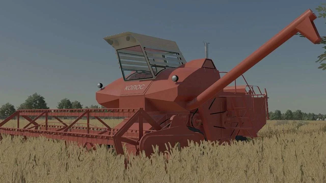 Rostselmash SK6 Kolos BETA v1.0.0.1 FS22 FS22 Mod Free Download