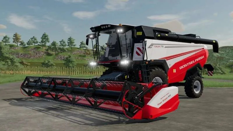 Rostselmash Torum 770 v1.0 FS22 FS22 Mod Free Download