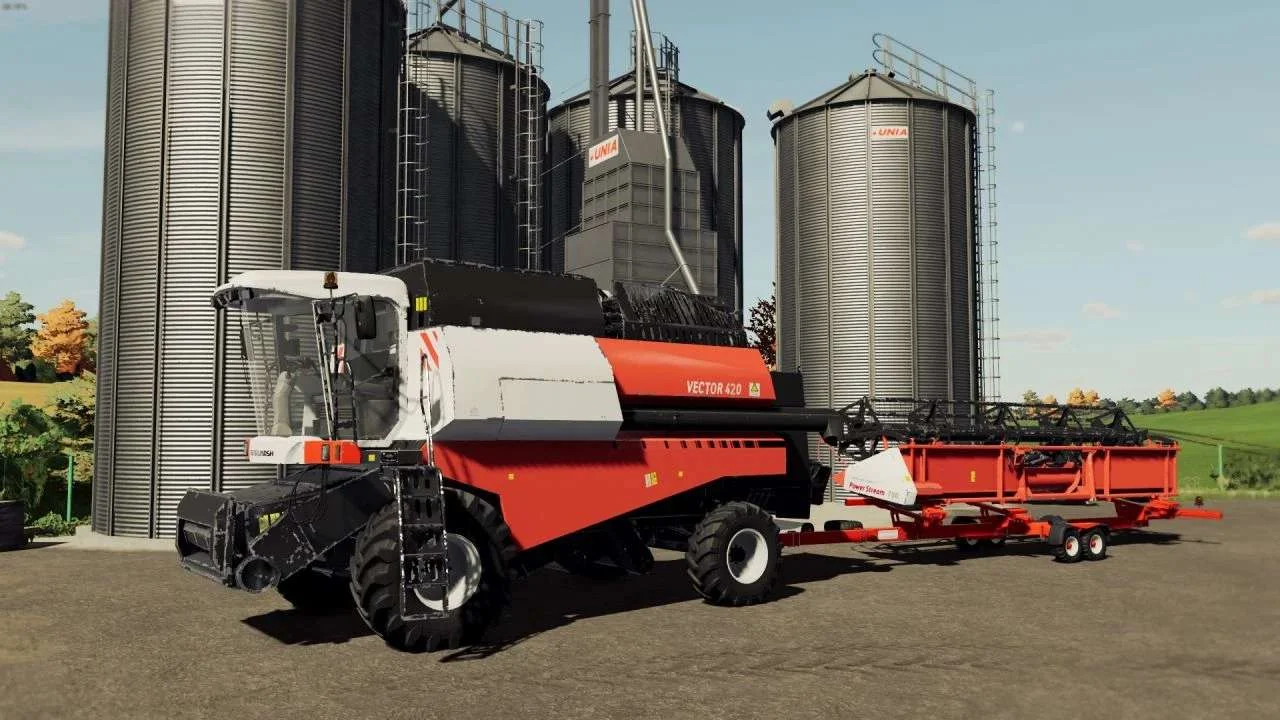 Rostselmash Vector 420 v3.0 FS22 FS22 Mod Free Download
